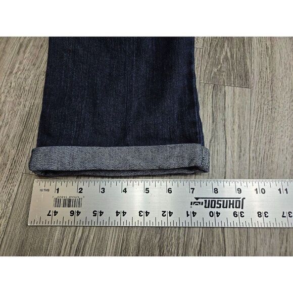 (3/$35) Gloria Vanderbilt Size 6 Pockets Amanda Cuffed Denim Blue Jean Capris - Picture 12 of 12